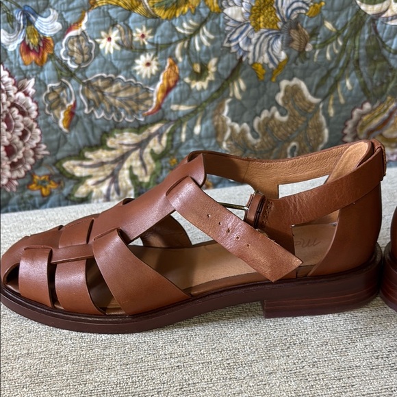 Madewell Brown Leather Fisherman’s Sandals - Picture 8 of 9